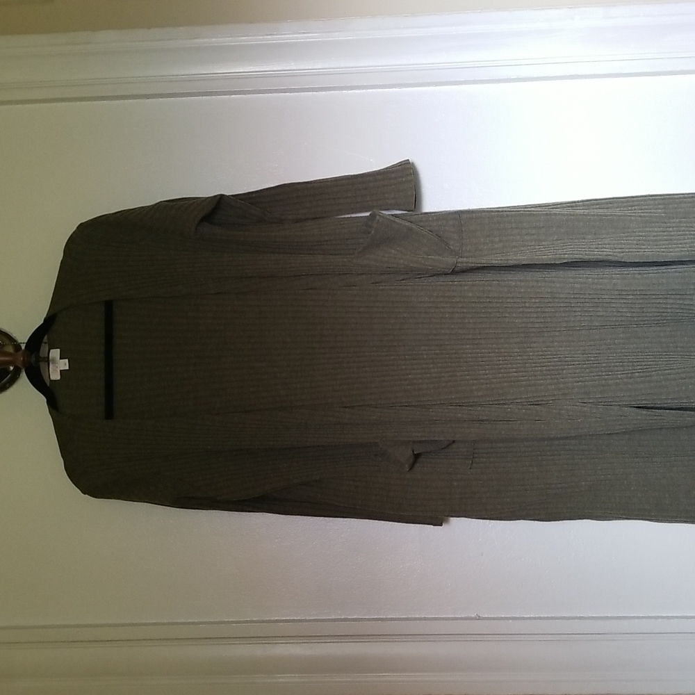 Long green Sarah cardigan